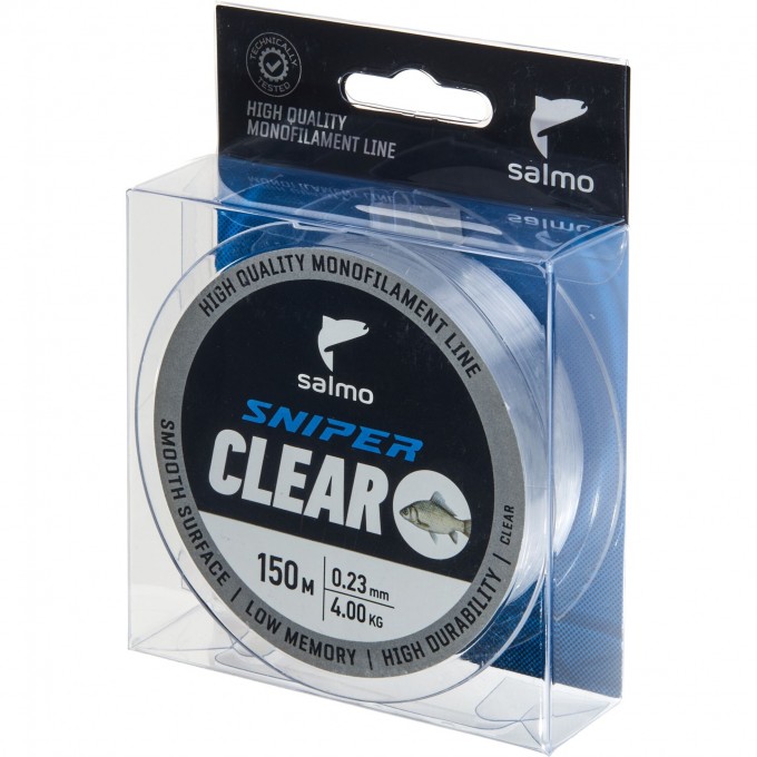Леска монофильная SALMO SNIPER CLEAR 150/023 4018-023