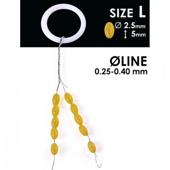 Стопоры резиновые SALMO RUBBER BARREL STOPS р.003L 10шт. Стопоры резиновые SALMO RUBBER BARREL STOPS р.003L 10шт.