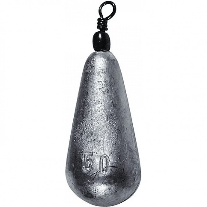 Грузило свинцовое SALMO Конус с вертлюгой 0.40г P5507-040