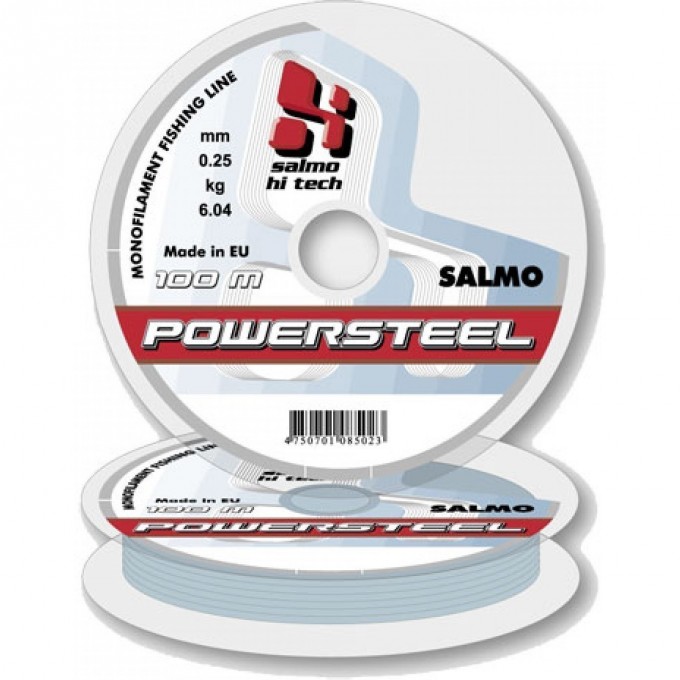 Леска монофильная SALMO Hi-Tech Powersteel 100/025 4015-025