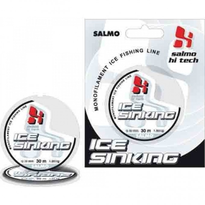 Леска монофильная зимняя SALMO Hi-Tech Ice Sinking 030/008 4505-008