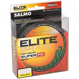 Леска плетёная SALMO Elite Braid Yellow 091/050 Леска плетёная SALMO Elite Braid Yellow 091/050
