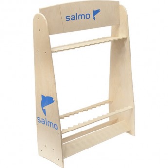 Стойка деревянная SALMO под удилища 30шт. Стойка деревянная SALMO под удилища 30шт.