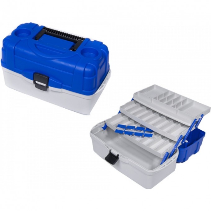 Ящик рыболовный пластиковый SALMO 3Х-Пол. 033 27033